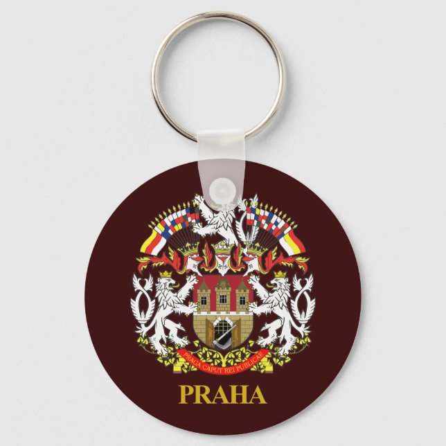 Praha (Prague) Keychain (Front)