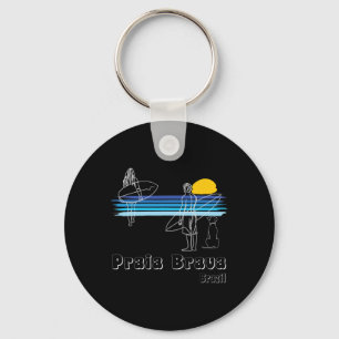 Praia Brava Brazil, Surfing Beach Surf Guy With Do Keychain