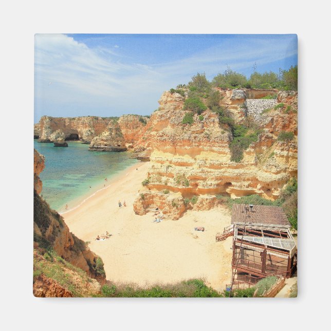 Praia da Marinha Magnet (Front)