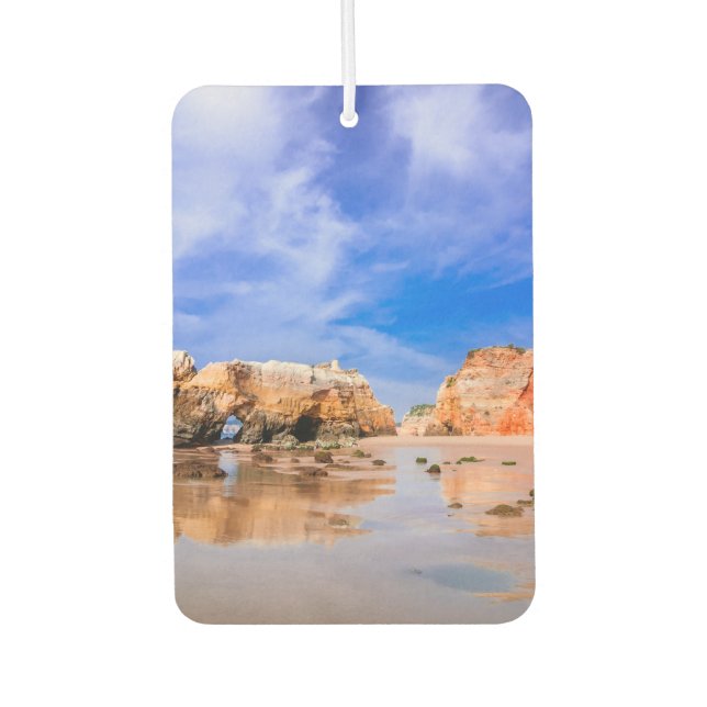 Praia da rocha Portugal Air Freshener (Front)
