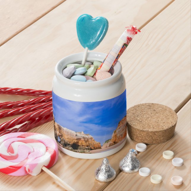 Praia da rocha Portugal Candy Jar (In Situ)