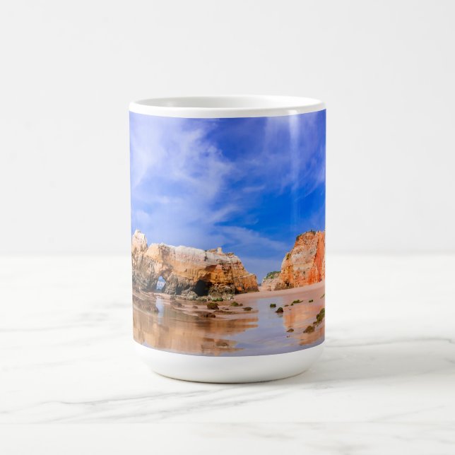 Praia da rocha Portugal Coffee Mug (Center)