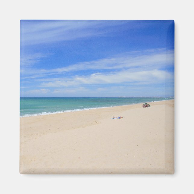 Praia de Faro Magnet (Front)