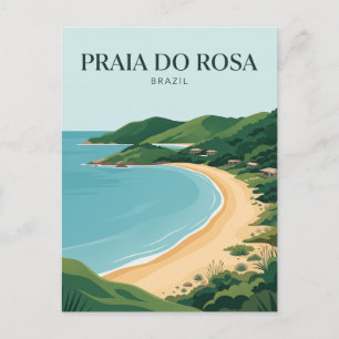 Praia do Rosa Brazil Postcard