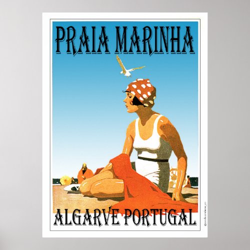 Praia Marinha Beach Algarve Portugal Poster