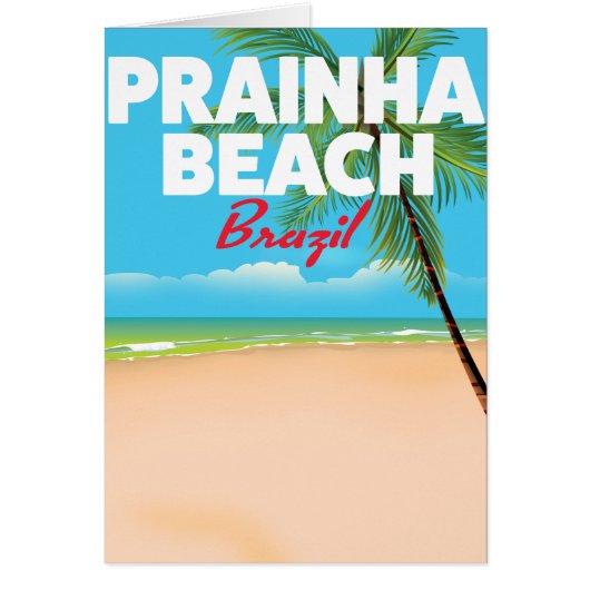 Prainha Beach Brazil Cards (Front)