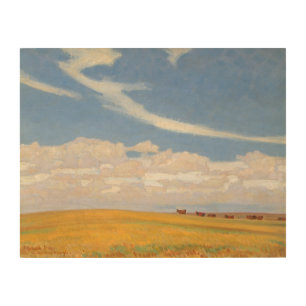 Prairie After Storm by Maynard Dixon, Vintage Art