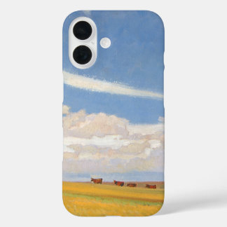 Prairie After Storm by Maynard Dixon, Vintage Art iPhone 16 Case