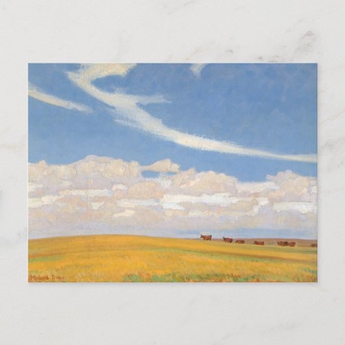 Prairie After Storm by Maynard Dixon Vintage Art Postcard