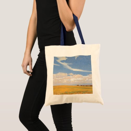 Prairie After Storm by Maynard Dixon Vintage Art Tote Bag