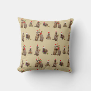 Prairie Christmas Pillow (Gold)
