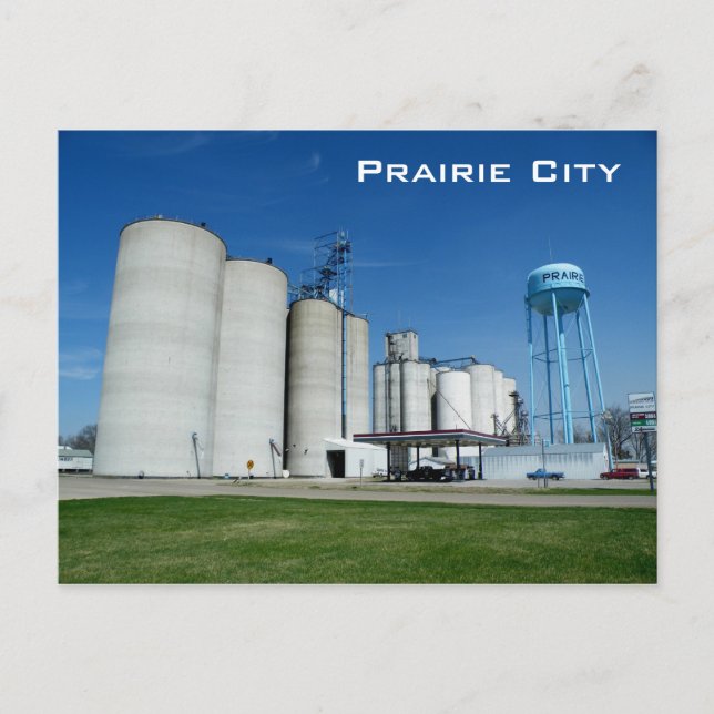 Prairie City Postcard (Front)