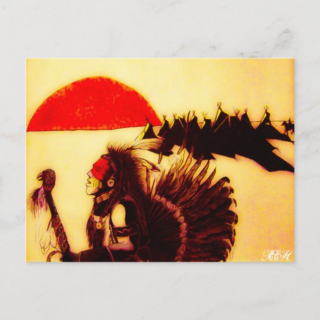 Prairie Dancer Postcard (Front)