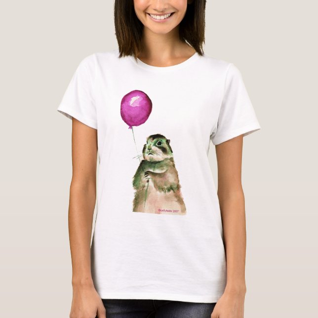 Prairie Dog Balloon T-Shirt (Front)