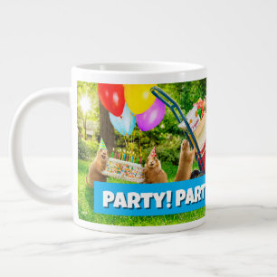 Prairie Dog Birthday Party Giant Coffee Mug