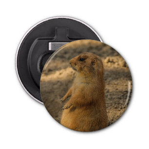 Prairie Dog Cute Photo Bottle Opener