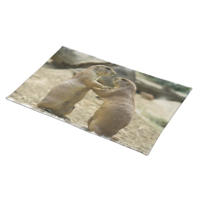 Prairie Dog Deal Placemat (On Table)