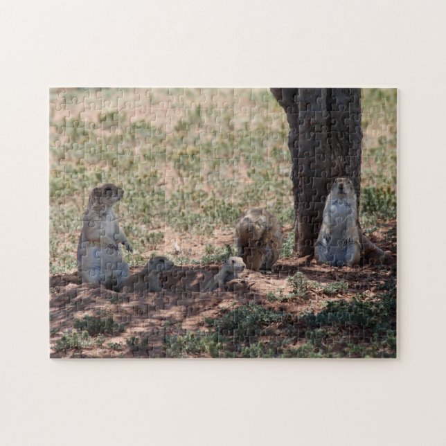 Prairie Dog Family Jigsaw Puzzle (Horizontal)