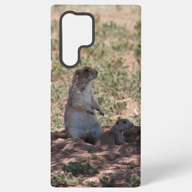 Prairie Dog Family Samsung Phone Cases (Back)