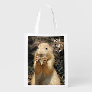 Prairie Dog Grocery Bag