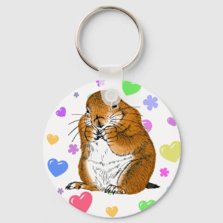 prairie dog keychain