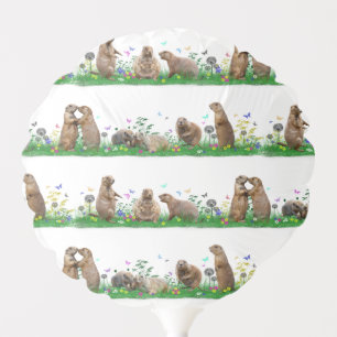 Prairie Dog Meadow Balloon (choose colour)
