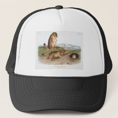 Prairie Dog or Prairie marmot squirrel Camping Trucker Hat