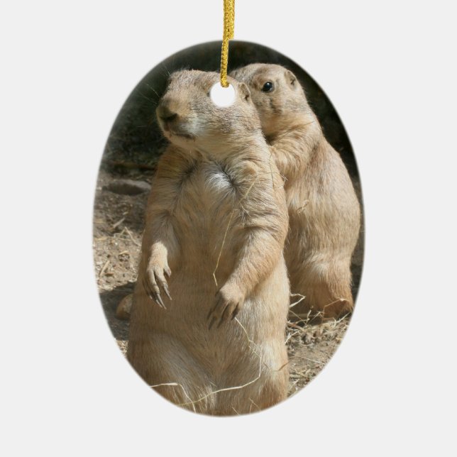 Prairie Dog Ornament (Front)