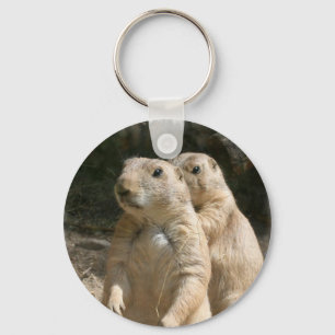 Prairie Dog Photo Keychain