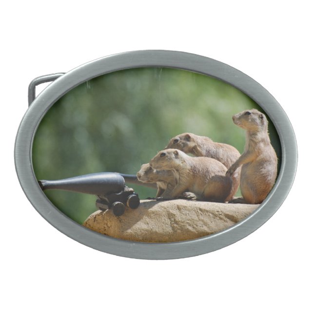Prairie Dog Soldiers Belt Buckle (Front)