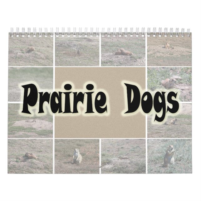 Prairie Dogs Calendar (Cover)