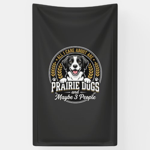 Prairie Dogs Maybe 3 People Design Banner