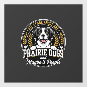 Prairie Dogs Maybe 3 People Design Floor Decals