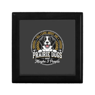 Prairie Dogs Maybe 3 People Design Gift Box