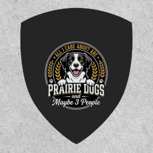 Prairie Dogs Maybe 3 People Design Patch