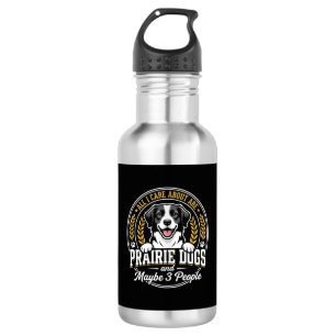 Prairie Dogs Maybe 3 People Design Stainless Steel Water Bottle