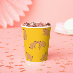 Prairie Dogs Paper Cups