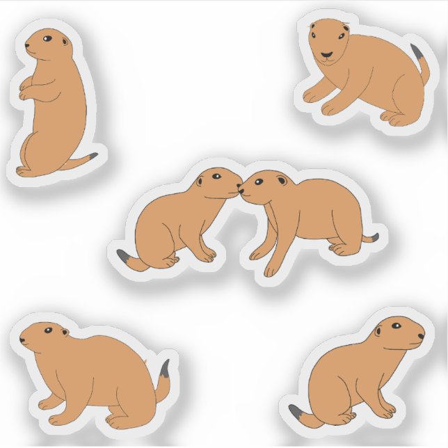 Prairie Dogs Sticker (Front)