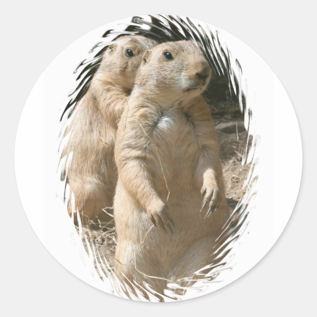 Prairie Dogs Sticker (Front)