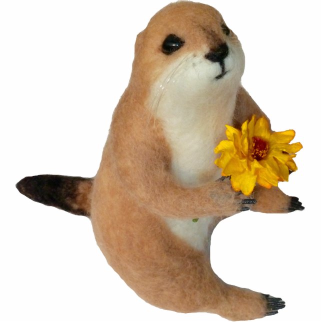 prairie dog's stuffed toy statuette (Front)