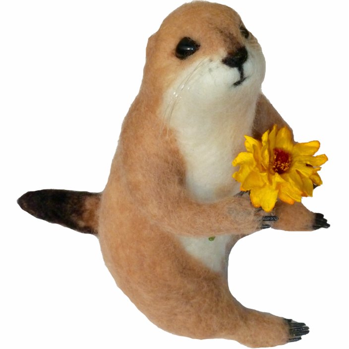 prairie dog's stuffed toy statuette