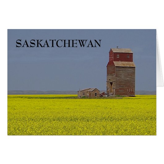 Prairie Elevator Landscape Cards (Front Horizontal)