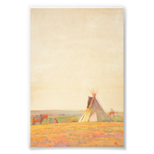 Prairie Evening by Maynard Dixon Photo Print