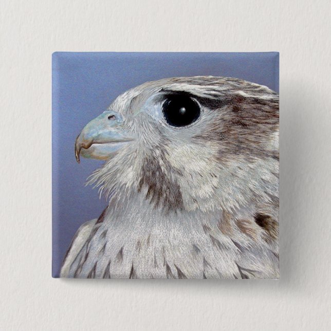 Prairie Falcon Button (Front)