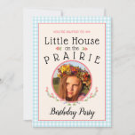 Prairie Girl Book Cover Birthday Invitation at Zazzle