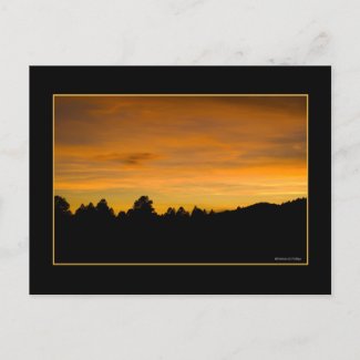 Prairie Hills At Sunset
