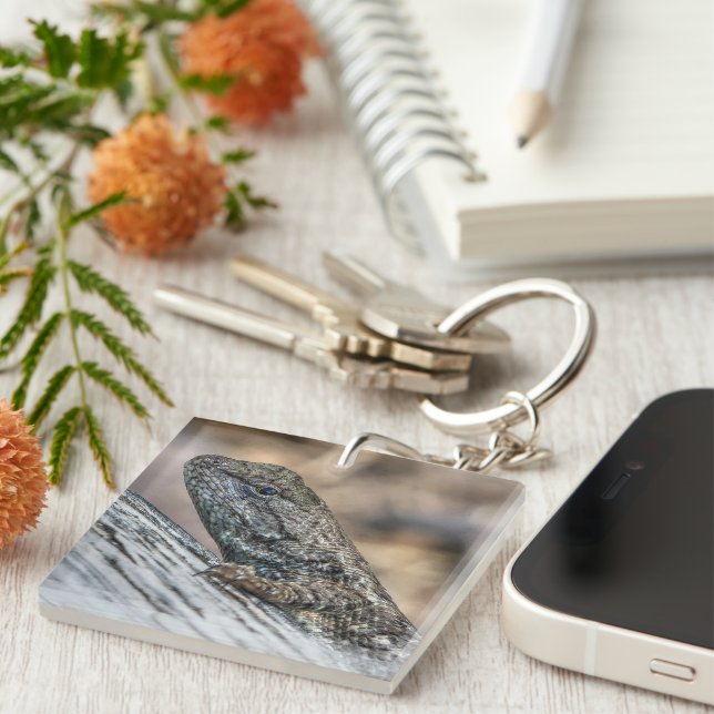 Prairie Lizard Keychain (Front Right)
