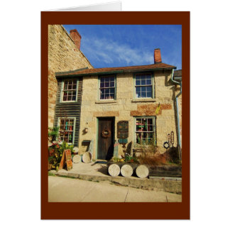 Prairie Oak Artican Facade with Brown Border Cards