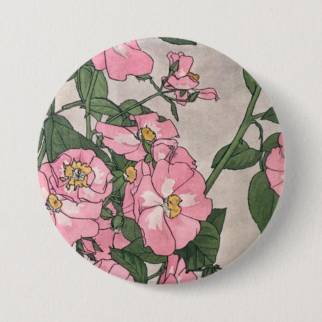 Prairie Roses Button (Front)