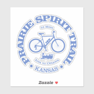 Prairie Spirit Trail (cycling) Sticker